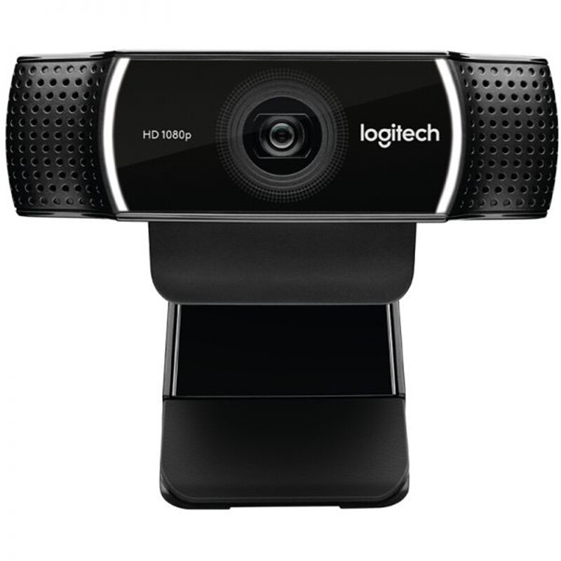 罗技(Logitech)C922 高清网络摄像头 主播高清摄像头 高颜值 背景可更换 可调节三脚架(个)