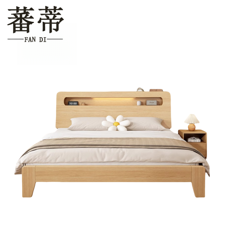 蕃蒂职工床1.5米张高清大图