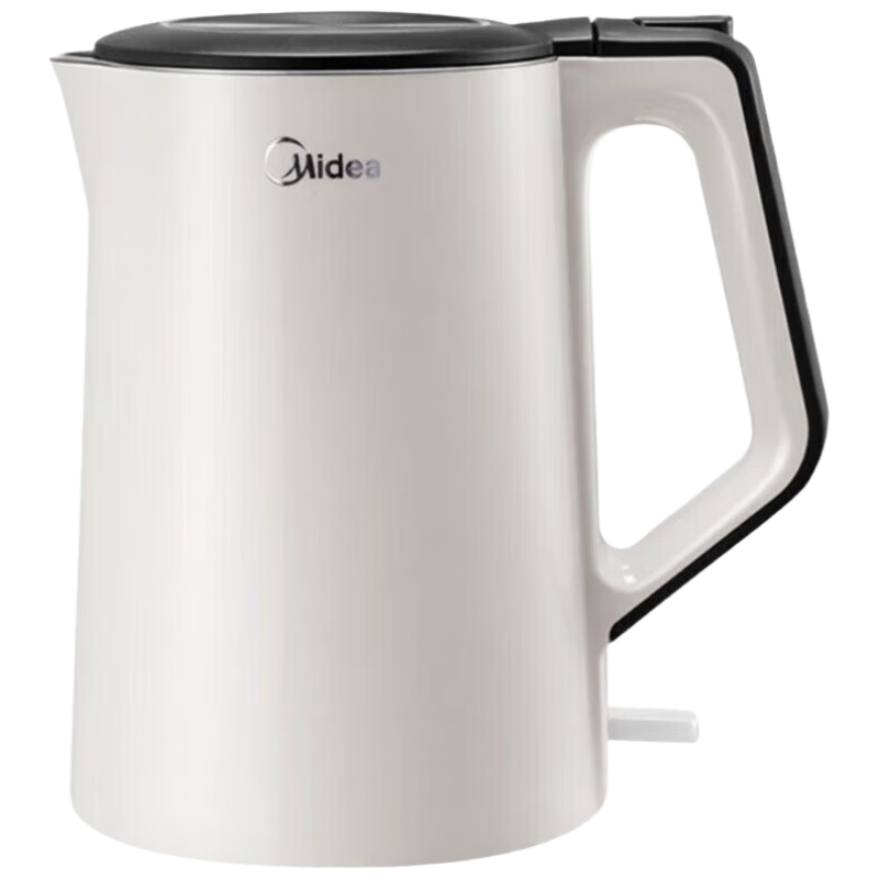 美的(Midea)电热水壶电烧水壶家用304不锈钢自动断电开水煲器 MK-HJ1522
