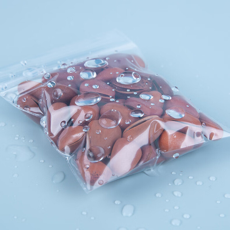 翌嘉YJ5121736密封袋PE自封袋透明食品包装袋 10丝白边 20*28cm(200个)常用高清大图