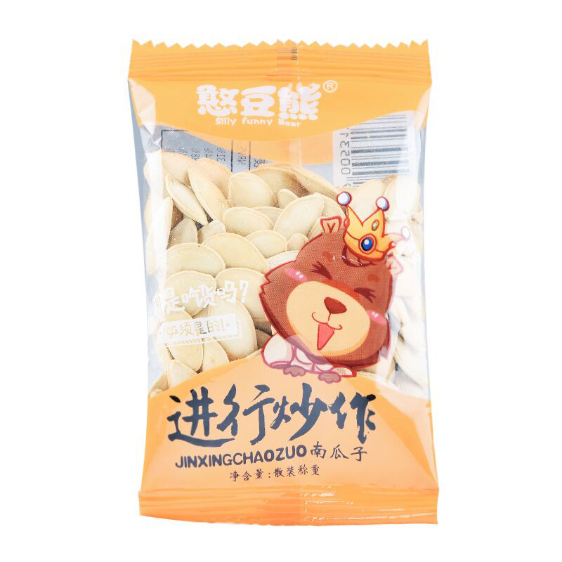 憨豆熊 炒货零食独立包装南瓜子250g/袋休闲食品 憨豆熊出品