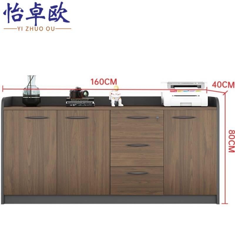 怡卓欧茶水柜三门三抽 个高清大图