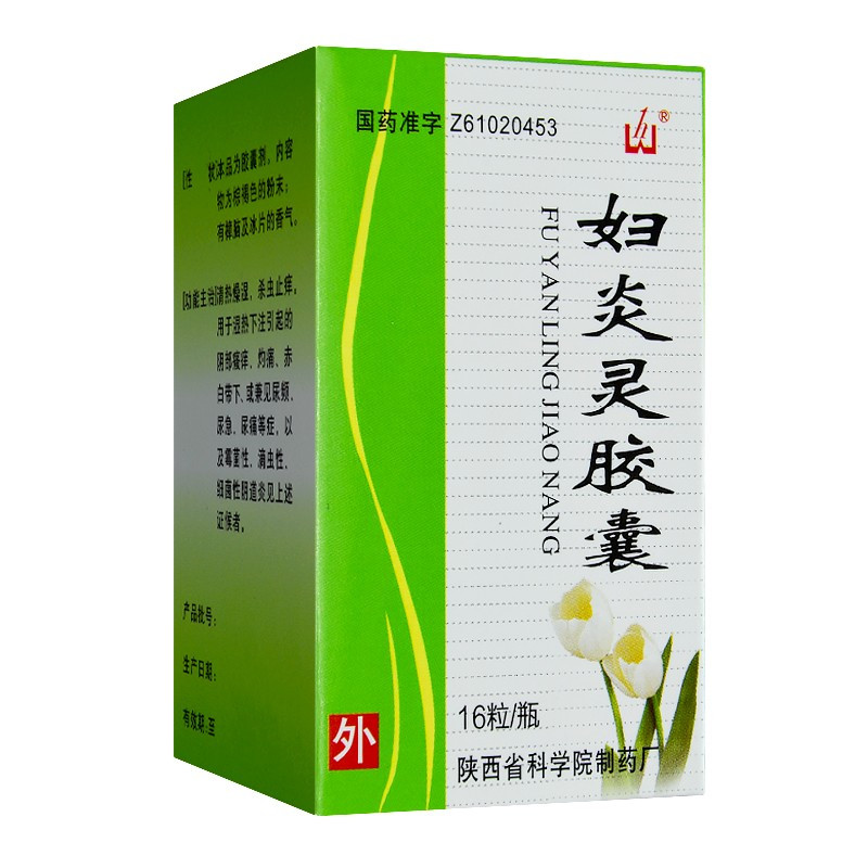 宏微妇炎灵胶囊04g16粒1瓶盒湿热下注引起阴部瘙痒灼痛赤白带下兼见