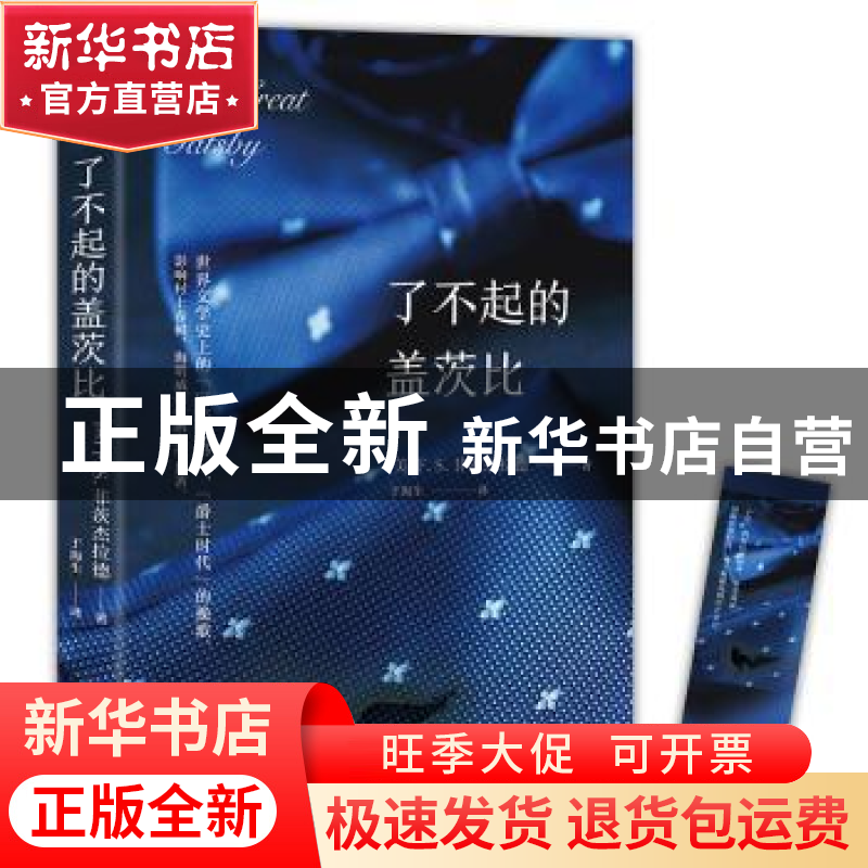 正版 了不起的盖茨比 (美)F. S.菲茨杰拉德著 四川文艺出版社 978