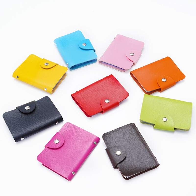 如华福禄银行卡包卡套多卡位男士卡夹小巧女式证件包卡片包卡保护套