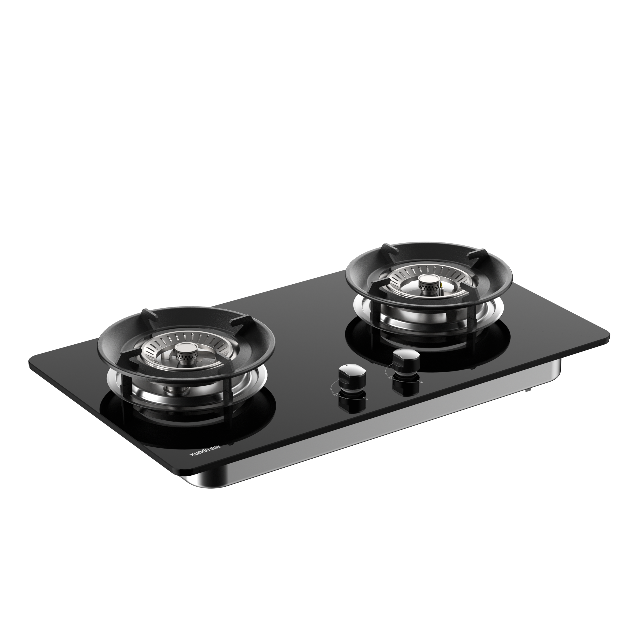 迅达燃气灶双灶家用节能灶70%能效猛火灶S1天然气高清大图