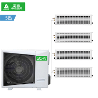 志高(CHIGO)集威系列多联机中央空调 五匹 一拖四变频冷暖 1级能效 GCHV-V120WA-B 含安装