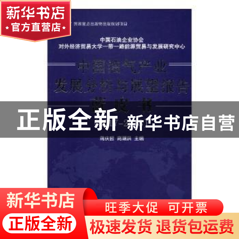 正版 中国油气产业发展分析与展望报告蓝皮书:2017-2018 蒋庆哲高清大图