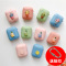 FB耳机保护套 适用于AirPods 1/2代立体图案保护套可爱简约