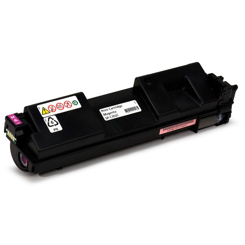 理光（Ricoh）SP C352C 品红原装墨粉盒 适用SP C352DN打印机（约9000页）高清大图