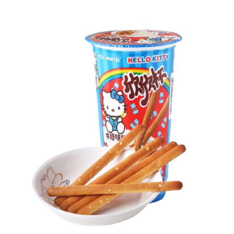 明治欣欣杯草莓味味50g