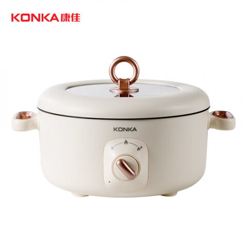 康佳 (KONKA) KZG-HP03 电火锅 3L ( 单位:台)白色