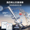美的(Midea)电热水器超薄玲珑双胆扁桶60升扁桶短款3300W镁棒免换一级能效 净肤洗F6033-UD5