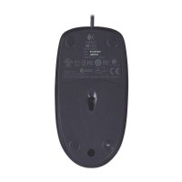 罗技(Logitech)M100r有线鼠标 黑色