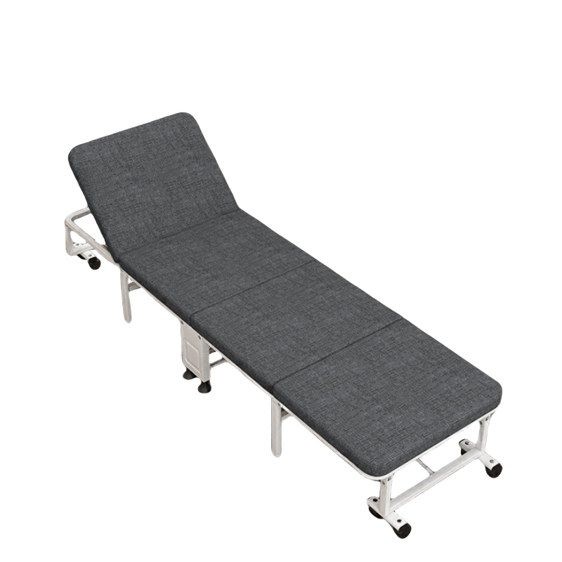 荺炬折叠躺椅床高清大图
