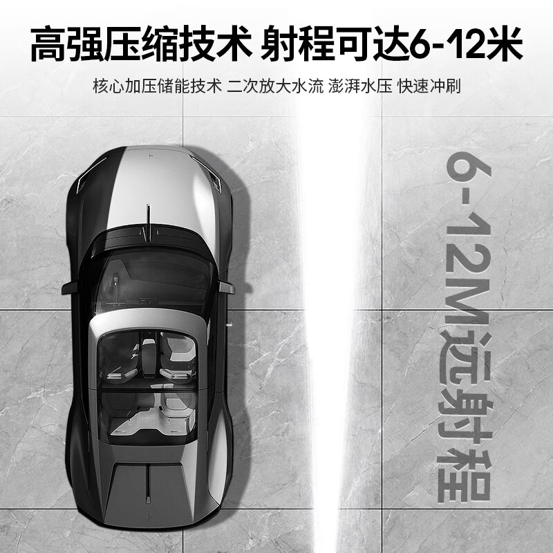 亚伯兰商用220V高压清洗机高压水枪汽车物业保洁冲洗洗车泵工业级高压洗车机 YBL-G301 840*390*485MM高清大图