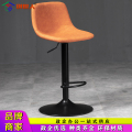 创世人餐椅吧台椅升降旋转现代简约靠背吧台椅 （颜色备注）