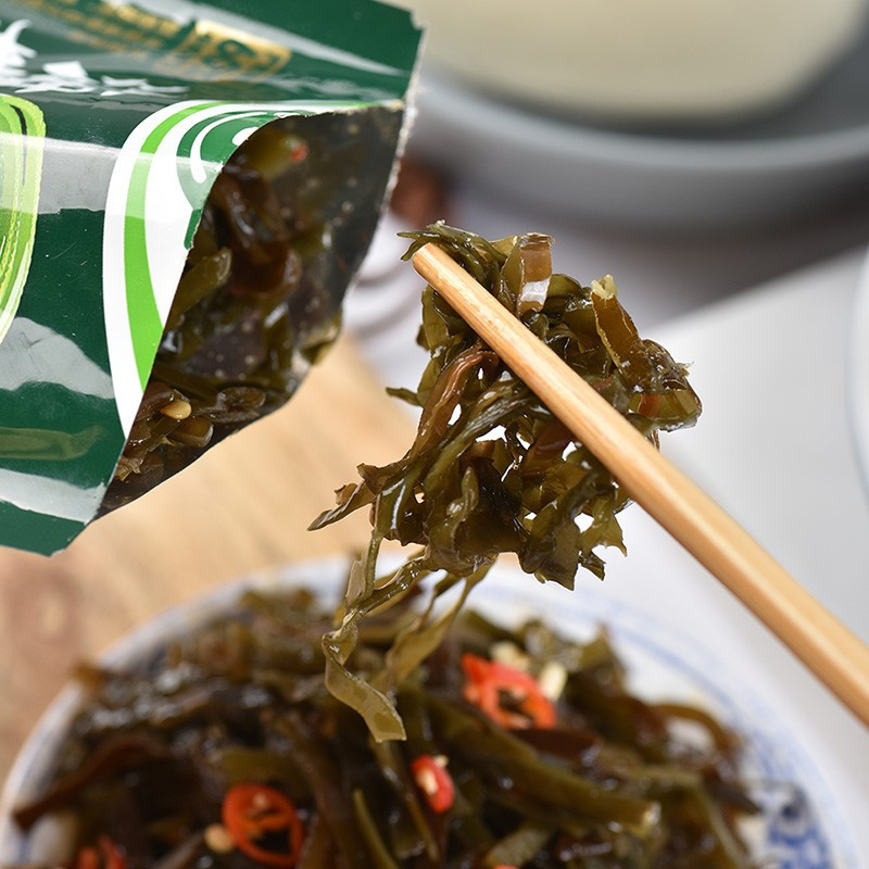 吉香居 麻辣海带丝88g/袋海带丝 榨菜四川泡菜鲜辣开味