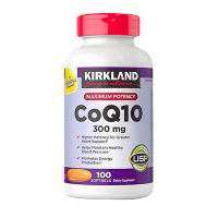 科克兰（Kirkland）辅酶Q10软胶囊美国原装进口coq10美国柯克兰 q10辅酶 300mg100粒（1瓶）