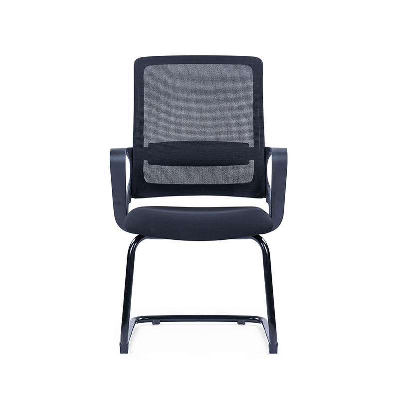 臻远ZY-7424办公椅网椅中背职员椅学习椅会议椅弓形椅高清大图