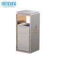 宗泊檬不锈钢分类垃圾桶
