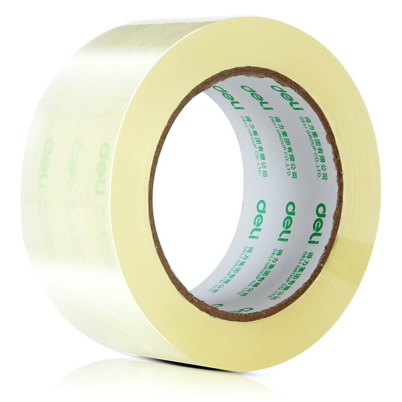 得力(deli) 30177封箱45mmx150y 胶带 6.00 个/筒 (计价单位:筒) 透明色