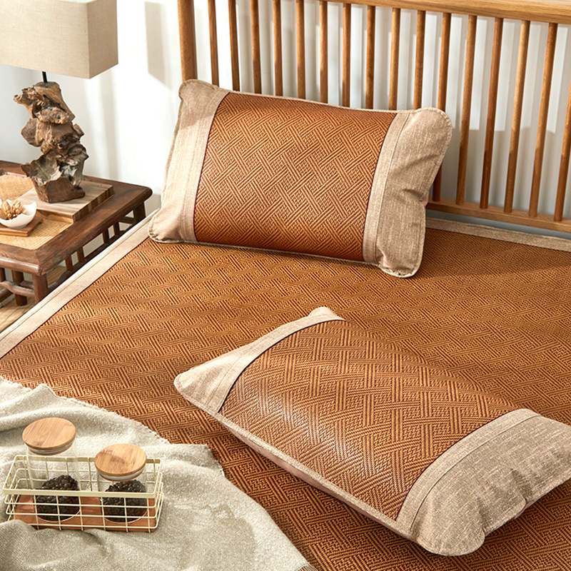 凉席枕套 48*74cm高清大图