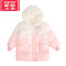 可莉允女童棉衣新款冬季洋气小女孩中长款棉袄中大童韩版儿童羽绒棉服潮