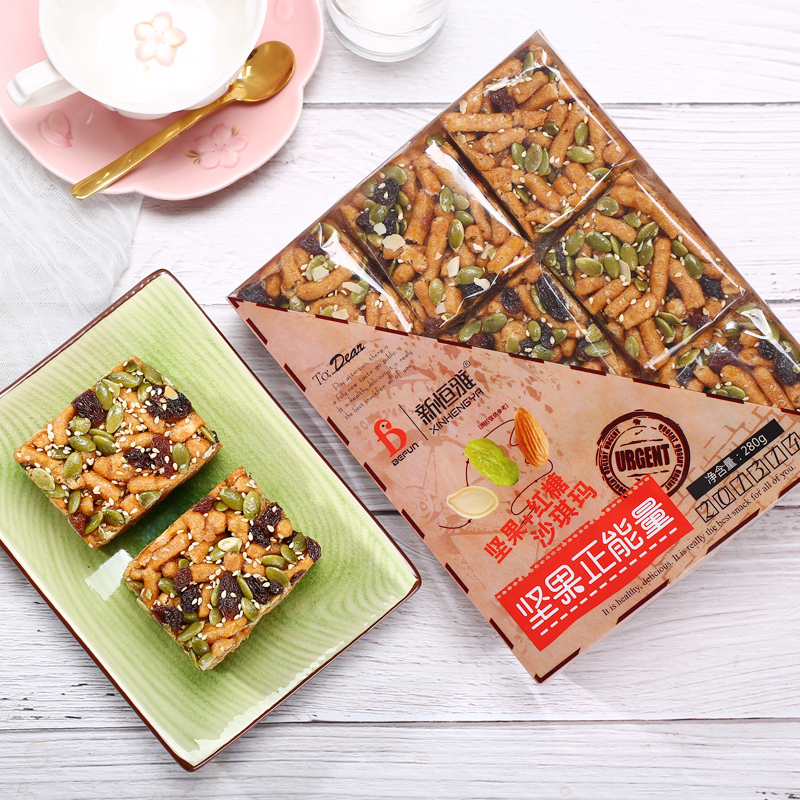 新恒雅沙琪玛(坚果+红糖)280g
