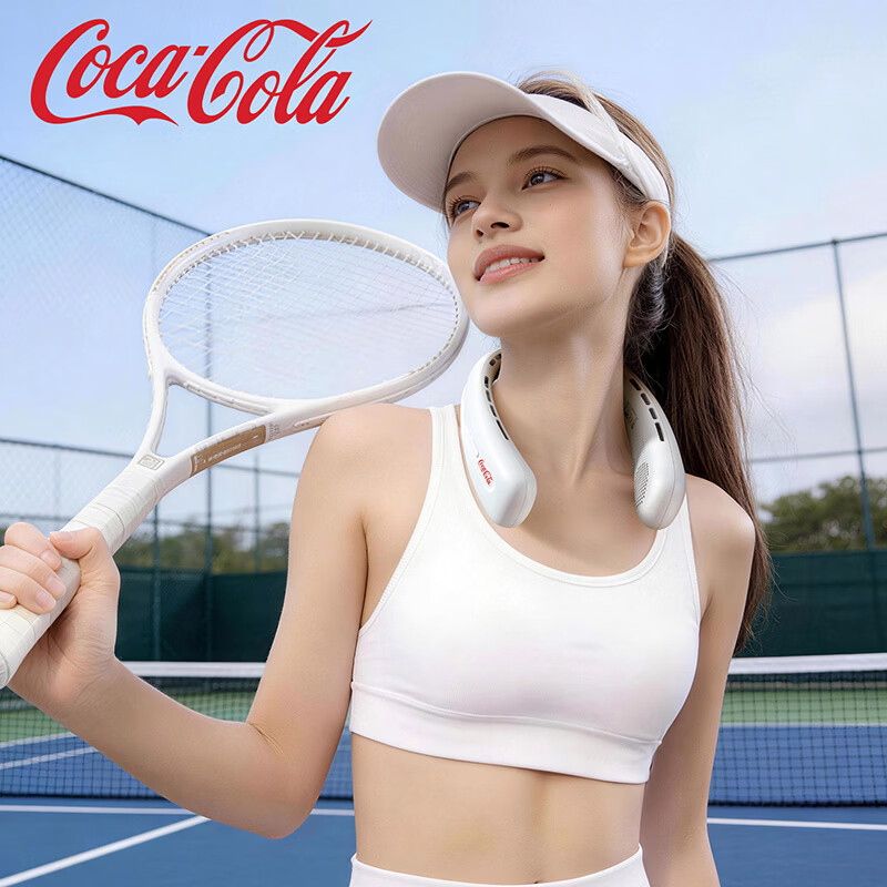 Coca Cola可口可乐 经典系列挂脖式便携风扇T83高清大图