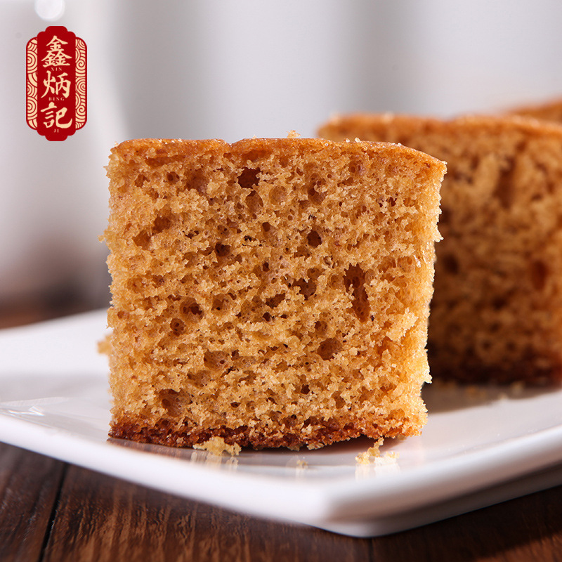 [鑫炳记]蜂蜜枣糕(15个*55g)/箱 整箱山西特产小吃早餐传统糕点休闲零食蛋糕