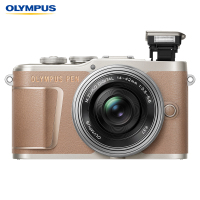 奥林巴斯(OLYMPUS) E-PL10 14-42mm EZ 微单相机套机 4K视频 美颜自拍 棕色