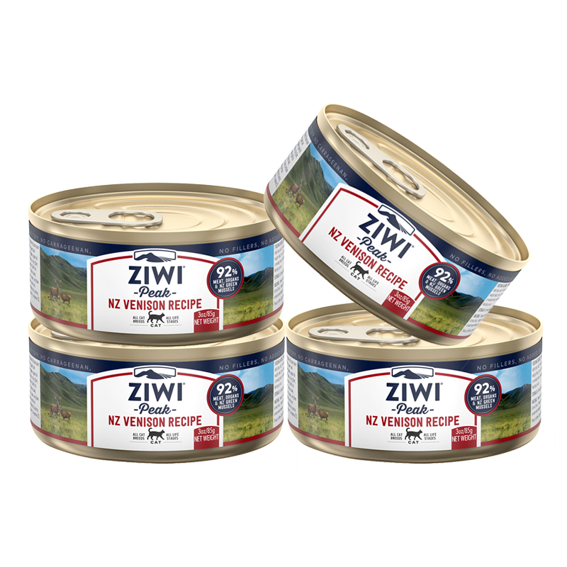 巅峰ZiwiPeak 鹿肉猫罐头 85g*4罐