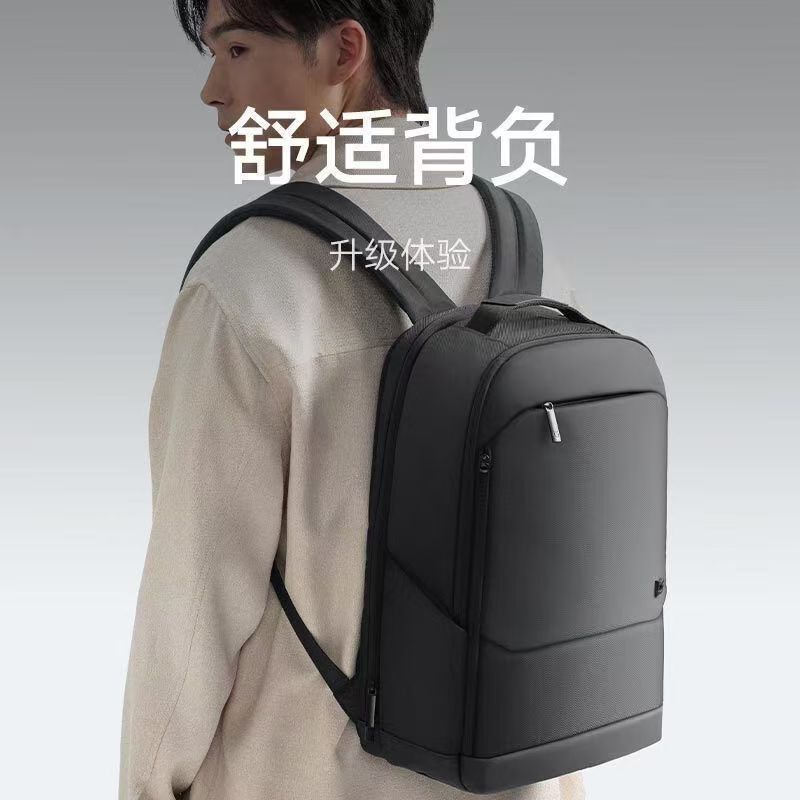 小米米家商务双肩包藏蓝色大容量电脑包书包通勤旅行潮流时尚男女背包高清大图