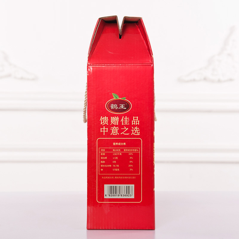 鹤王阿胶枣礼盒800g山东特产乐陵金丝枣