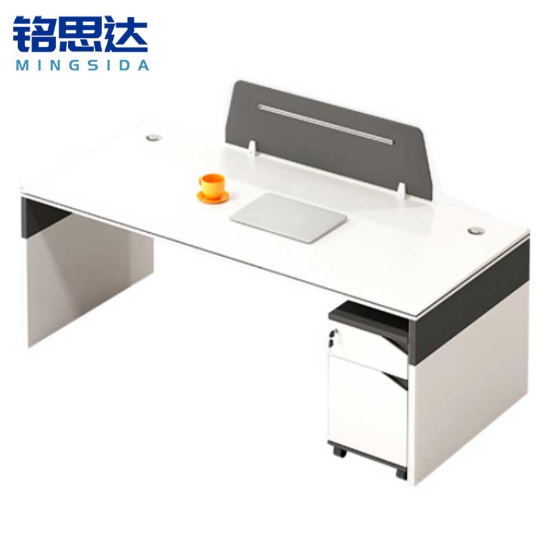 铭思达职员桌1.2米单人位含柜套
