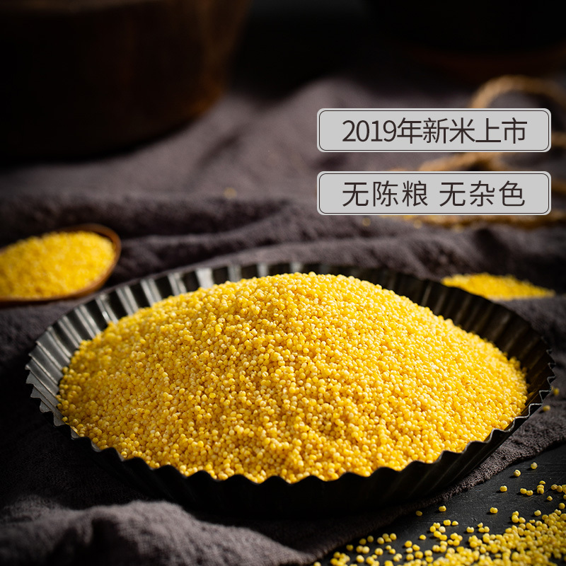 [中华特色]河北供销馆 农交汇 涞源小米礼盒300g*10袋 黄小米新米小米粥五谷杂粮粗粮 年货礼品 河北保定特产