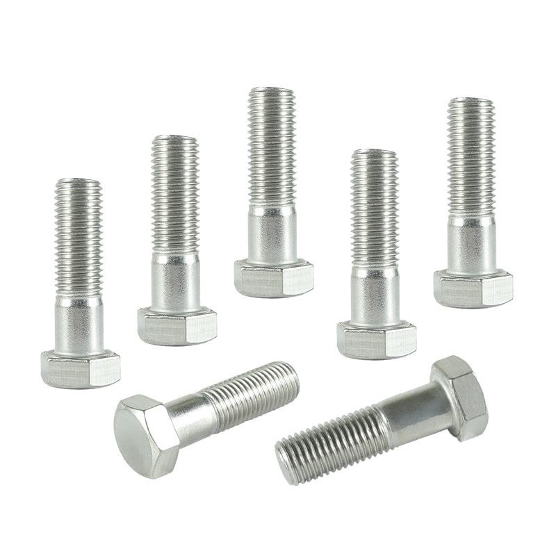 昡 不锈钢六角头螺栓 M22*100半牙 个图片