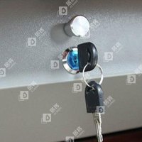 居将 JJ4022310 多媒体翻转电脑桌电教室培训桌隐藏式机房电脑桌 三人位