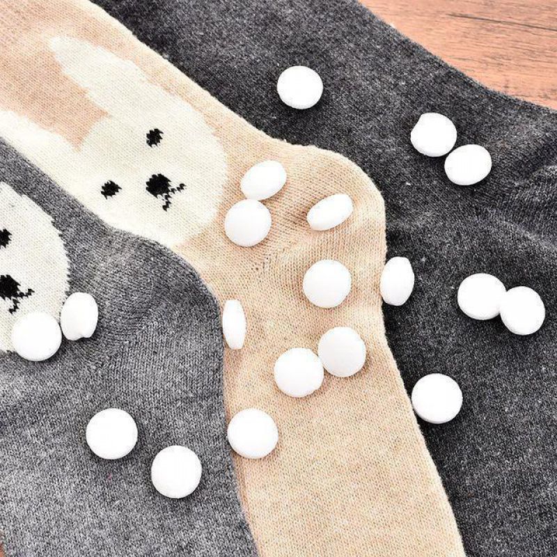 3包约60粒樟脑丸10袋鲸鱼牌雪白樟脑丸防虫丸樟脑球防霉防蛀片20克40