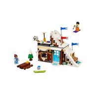 乐高(LEGO)Creator 创意百变 滑雪度假屋 31080 塑料积木玩具374块 7-12岁
