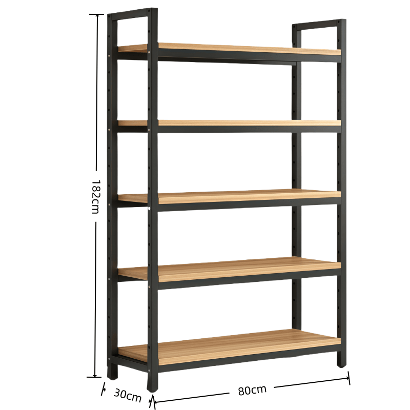 鑫木樽置物架80*30*182cm个高清大图