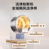 小天鹅[全能机皇小乌梅3.0]洗烘套装10KG滚筒洗衣机+变频热泵烘干机纯平全嵌TG10DE40+TH10VE40