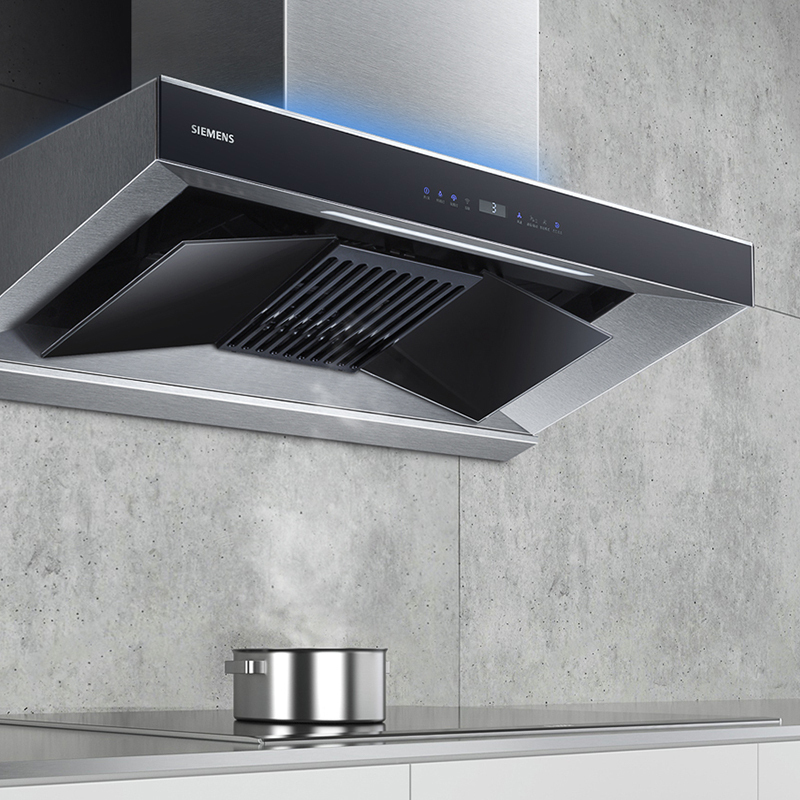 西门子 LC88EN951W 欧式 IQ700油烟机抽吸油烟机顶吸式蒸饭柜高清大图