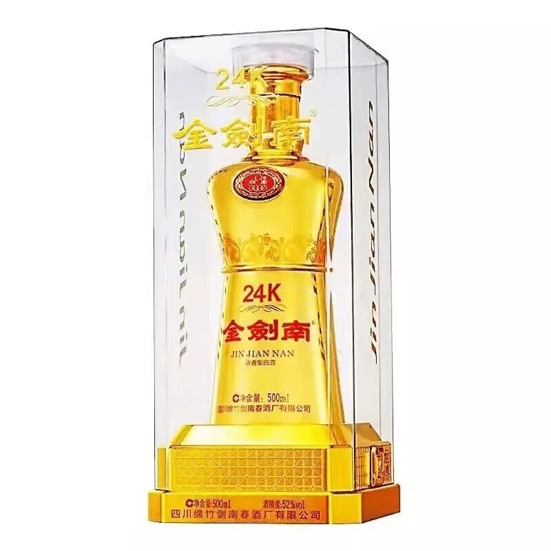 剑南春金剑南24K 52度500mL*1瓶浓香型白酒高清大图