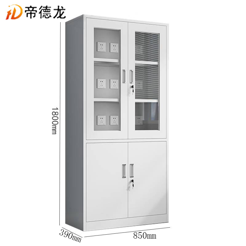 帝德龙大器智能手机充电柜18位 850*390*1800mm高清大图