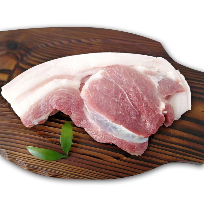 土猪肉农家散养猪腿肉大别山猪肉瘦肉五花肉新鲜猪肉 四斤前腿肉