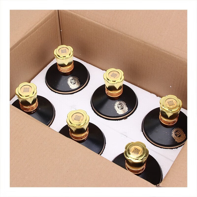 山西汾酒 1915巴拿马20 清香型白酒42度475ml*6瓶(光瓶无盒)高清大图