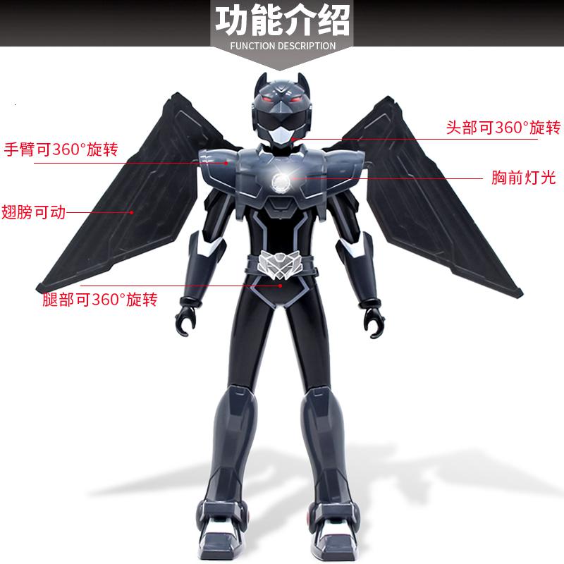 新款迷你特工队X雷弗特塞米声光可动人偶变形玩具秘密特工队全套S 声光可动人偶[弗特]高清大图