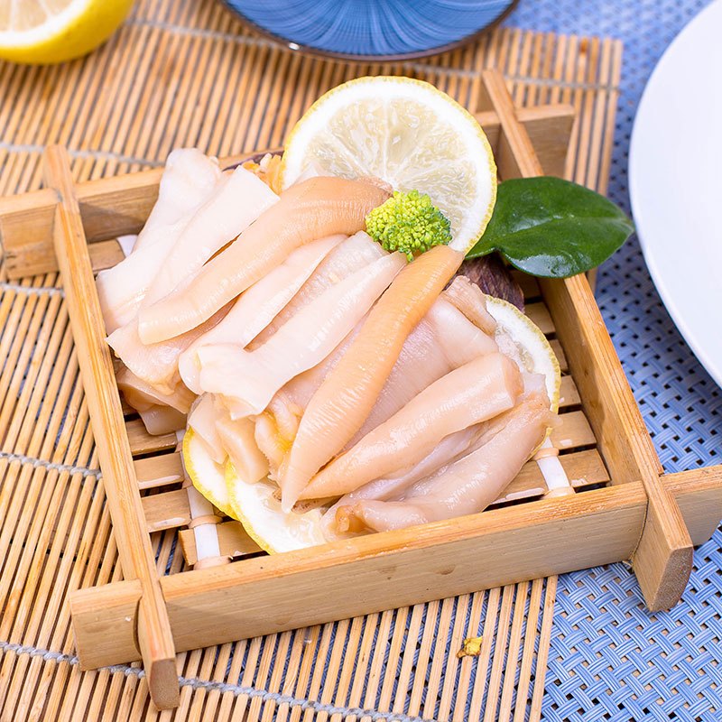 獐子岛 象拔蚌切片（速冻熟制）120g 火锅食材 海鲜水产